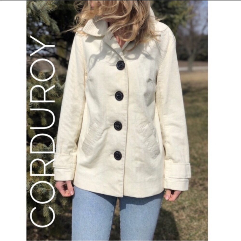 Ivory Button Dream Coat